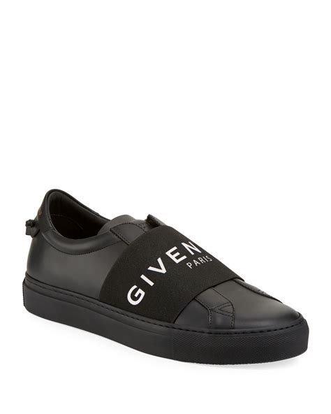 givenchy black men's shoes|givenchy slip on sneakers men's.